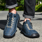 LAURENT MONACO | CHAUSSURES EN NABUK AVEC ZIP POUR HOMME