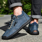 LAURENT MONACO | CHAUSSURES EN NABUK AVEC ZIP POUR HOMME