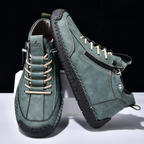 LAURENT MONACO | CHAUSSURES EN NABUK AVEC ZIP POUR HOMME