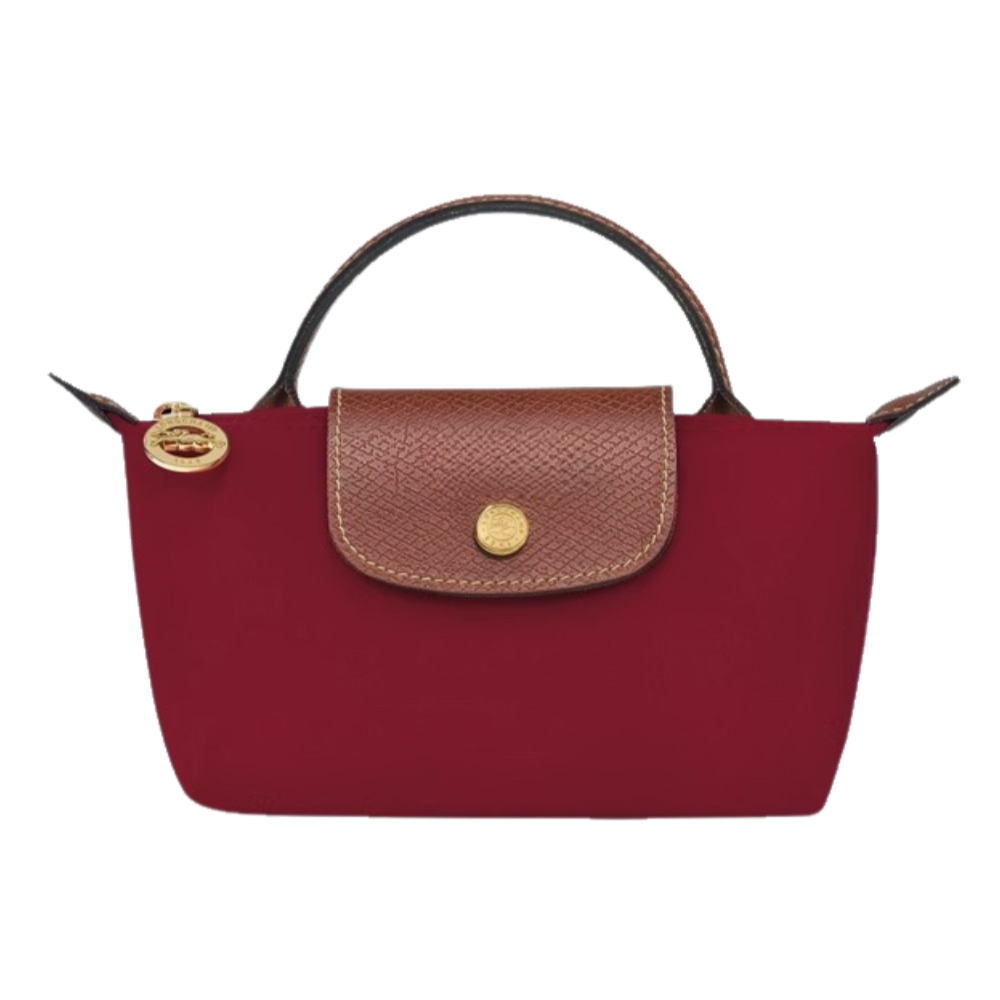 ROUSSEL PARIS | Mini Sac Élan Rouge, Bandoulière incluse