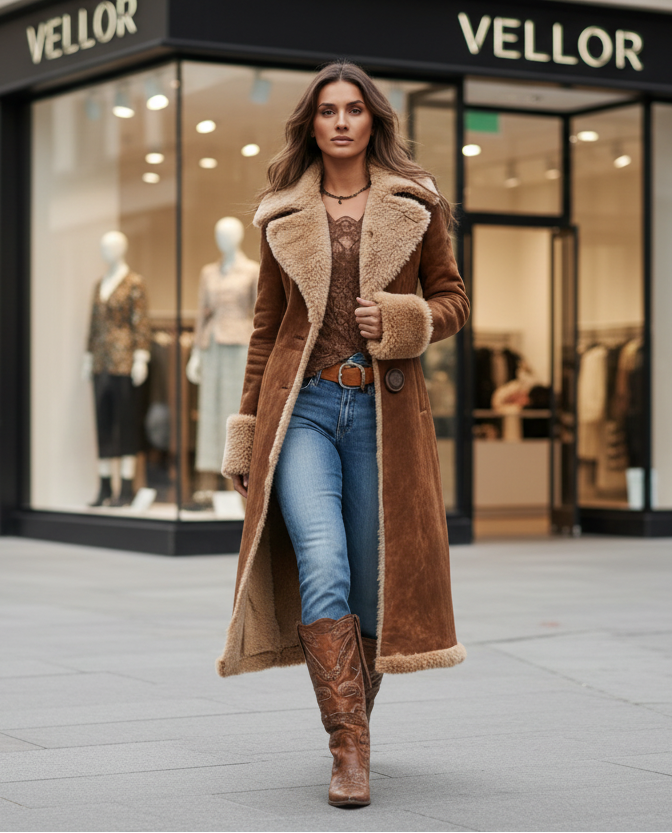 ROUSSEL PARIS | Manteau Long Vintage
