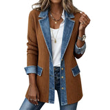 ROUSSEL PARIS | Cardigan avec détails en denim