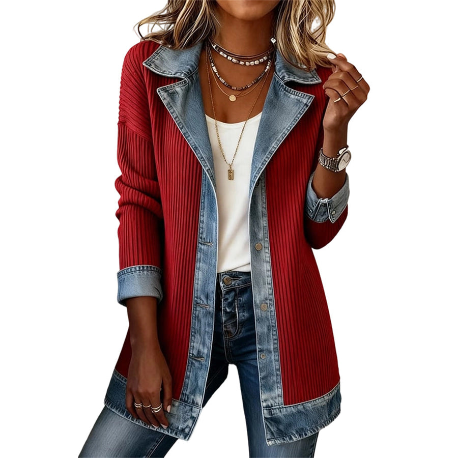 ROUSSEL PARIS | Cardigan avec détails en denim