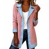 ROUSSEL PARIS | Cardigan avec détails en denim
