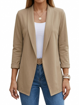 MOREAU LYON | BLAZER DRAPÉ ÉLÉGANT POUR FEMMES