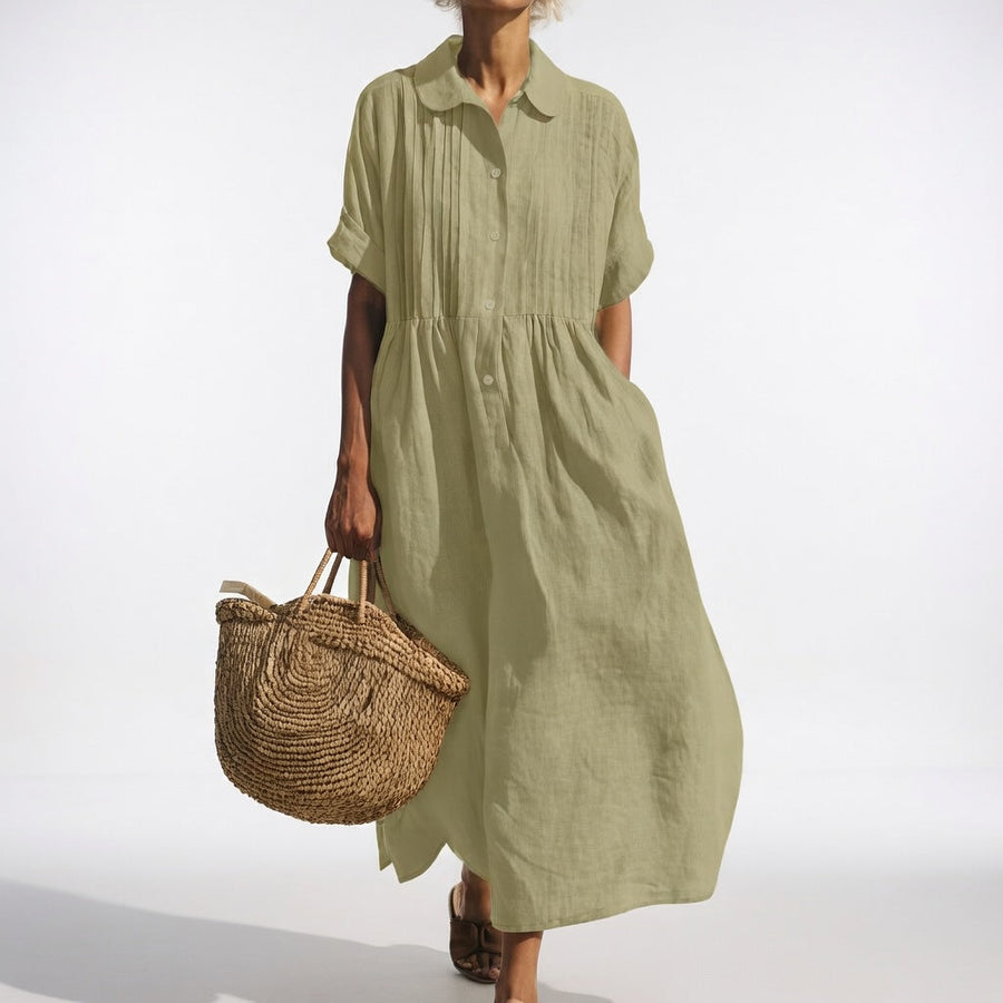 ROUSSEL PARIS | Robe chemise fluide estivale
