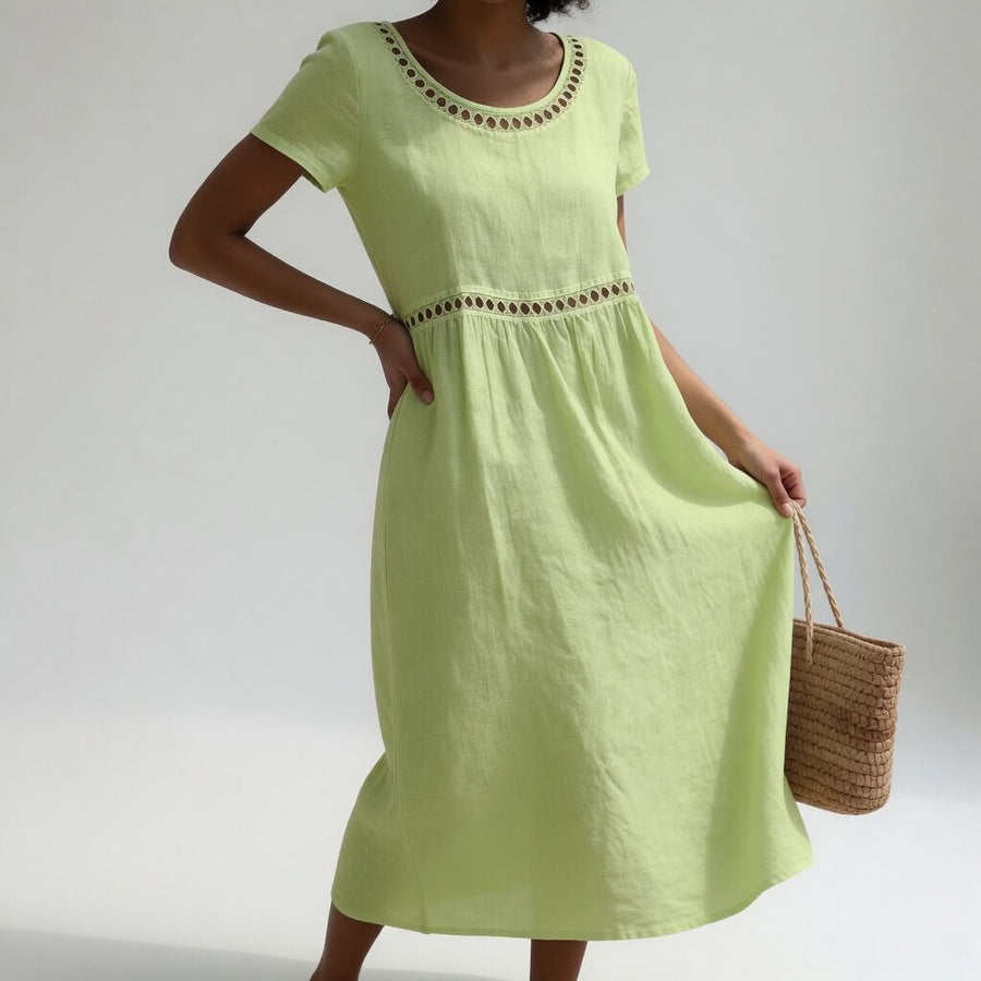 ROUSSEL PARIS | ROBE BRODÉE POUR FEMME