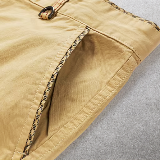 ROUSSEL PARIS | Short Casual avec Ceinture Ajustable en Tissu