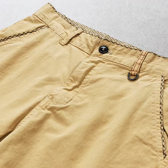 ROUSSEL PARIS | Short Casual avec Ceinture Ajustable en Tissu