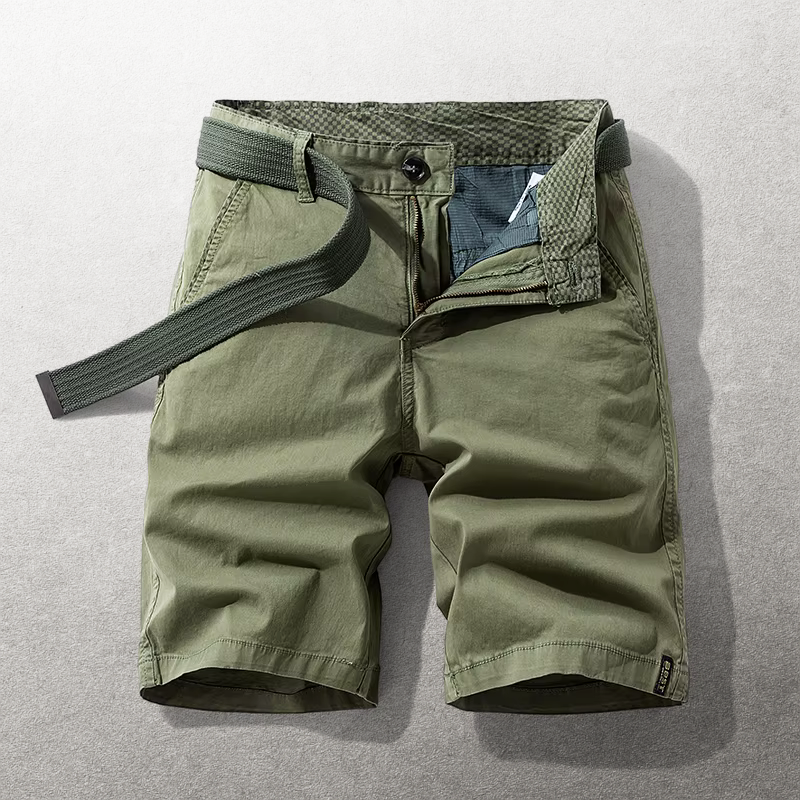 ROUSSEL PARIS | Short Casual avec Ceinture Ajustable en Tissu