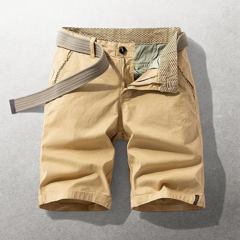 ROUSSEL PARIS | Short Casual avec Ceinture Ajustable en Tissu