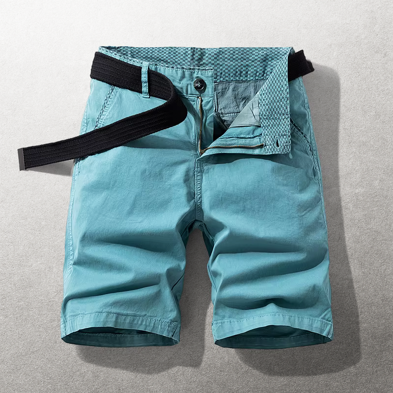 ROUSSEL PARIS | Short Casual avec Ceinture Ajustable en Tissu