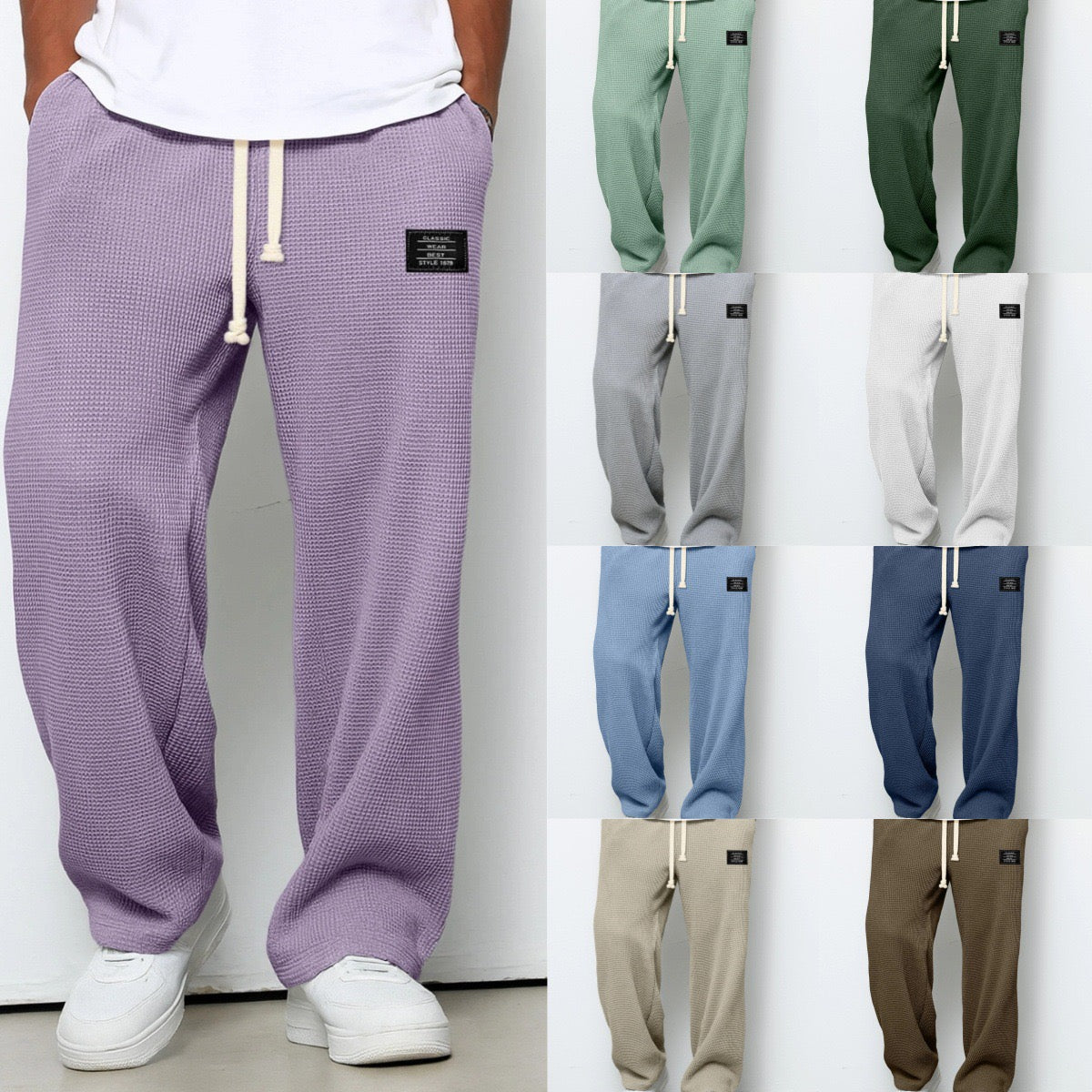 ROUSSEL PARIS | PANTALONS POUR HOMMES À COUPE CONFORTABLE