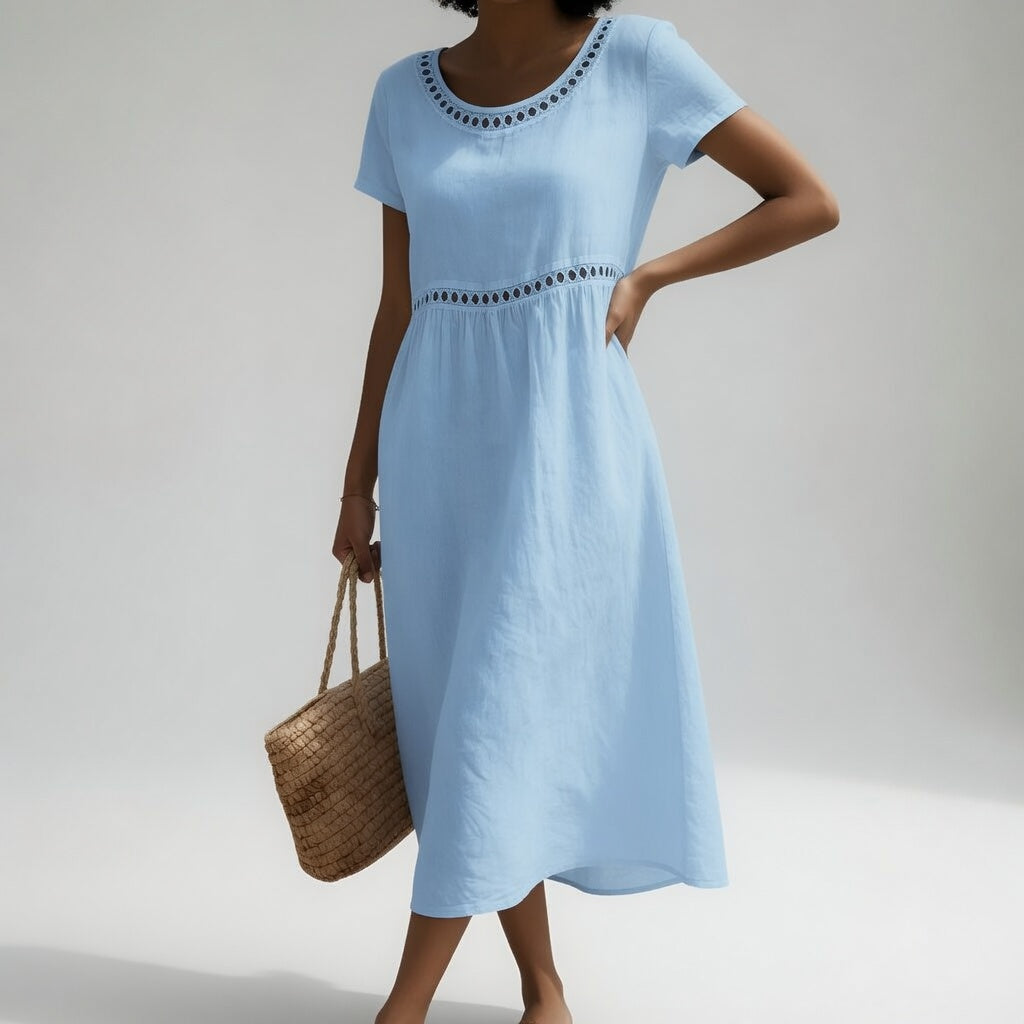 ROUSSEL PARIS | ROBE BRODÉE POUR FEMME