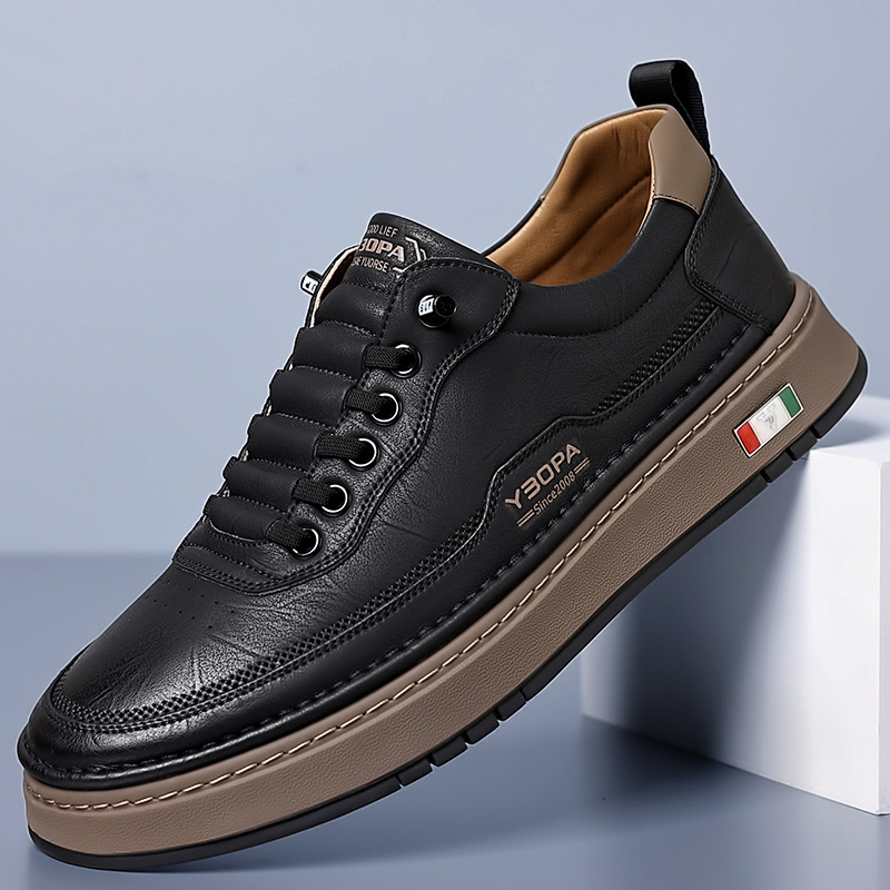 ROUSSEL PARIS | Sneakers en Cuir à la Finition Italienne