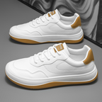 LAURENT MONACO | BASKETS EN CUIR VÉRITABLE