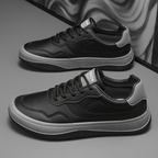 LAURENT MONACO | BASKETS EN CUIR VÉRITABLE