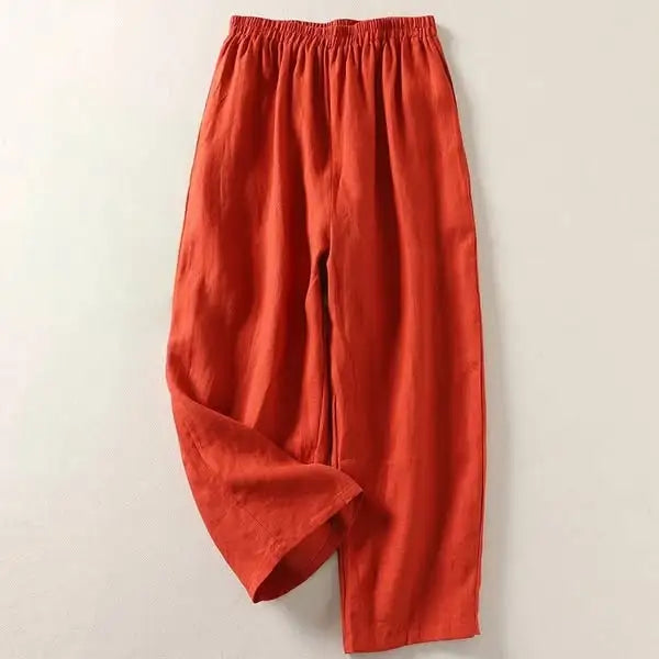 ROUSSEL PARIS | Pantalon fluide en coton et lin