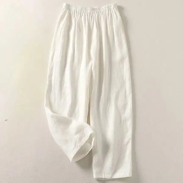 ROUSSEL PARIS | Pantalon fluide en coton et lin