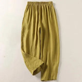 ROUSSEL PARIS | Pantalon fluide en coton et lin