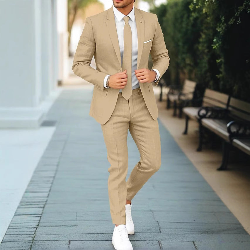 ROUSSEL PARIS | ENSEMBLE DE COSTUME D'ÉTÉ POUR HOMMES