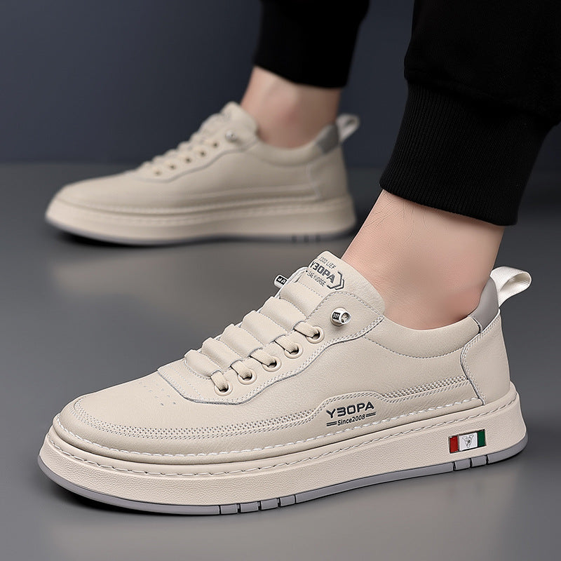 ROUSSEL PARIS | Sneakers en Cuir à la Finition Italienne