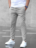 LAURENT MONACO | PANTALONS ÉLASTIQUES POUR HOMMES PREMIUM