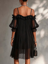 ROUSSEL PARIS | Robe Longue Chiffon Col V
