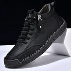 LAURENT MONACO | CHAUSSURES EN NABUK AVEC ZIP POUR HOMME
