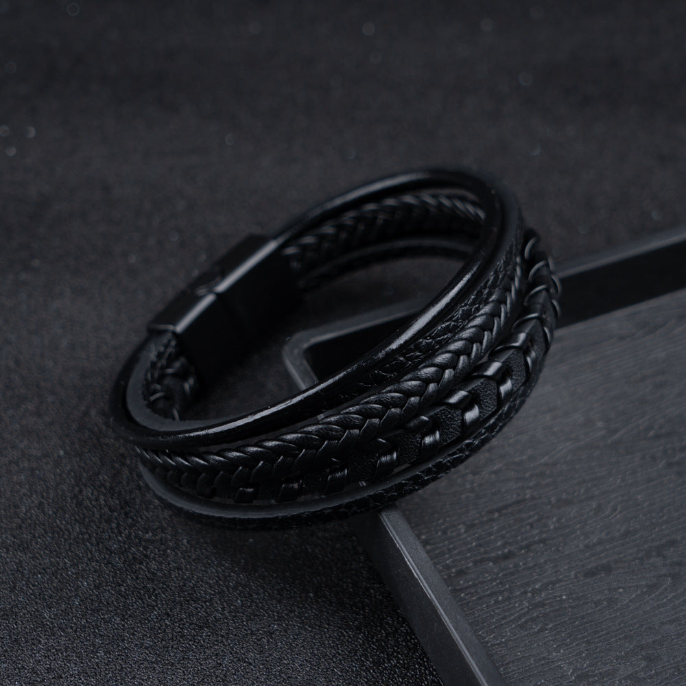 ROUSSEL PARIS | BRACELET HOMME EN CUIR DE LUXE
