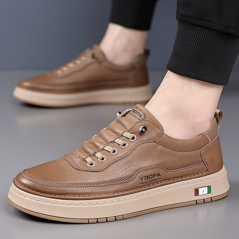 ROUSSEL PARIS | Sneakers en Cuir à la Finition Italienne