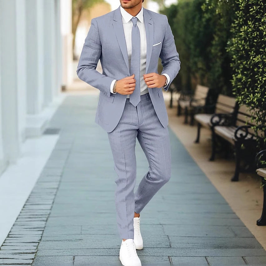 ROUSSEL PARIS | ENSEMBLE DE COSTUME D'ÉTÉ POUR HOMMES