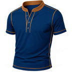 OLIVIER | CHEMISE HENLEY AVEC BORD EMBER