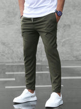 ROUSSEL PARIS | PANTALONS ÉLASTIQUES POUR HOMMES PREMIUM