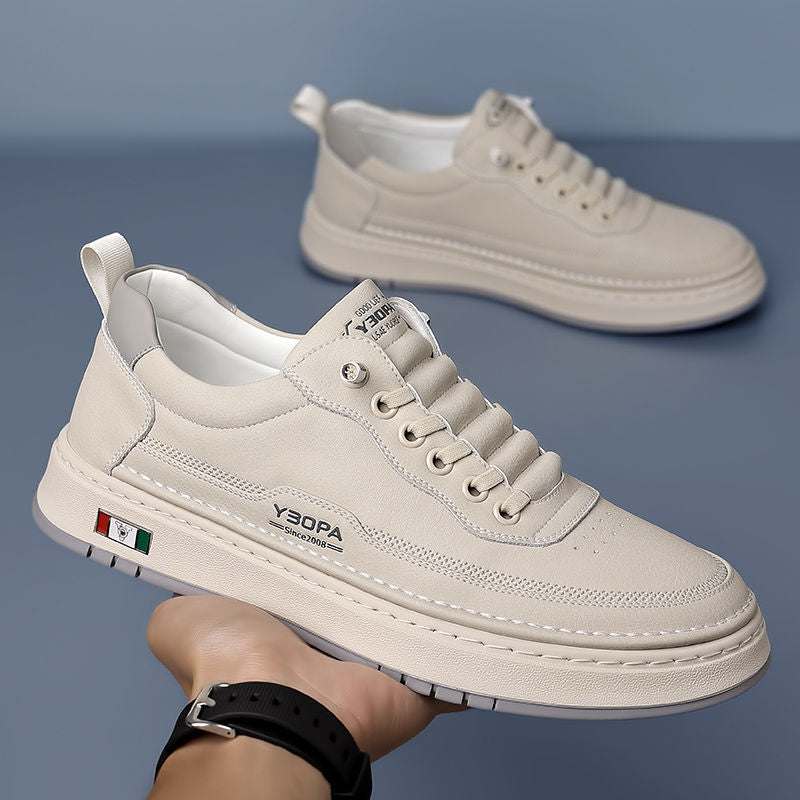 ROUSSEL PARIS | Sneakers en Cuir à la Finition Italienne