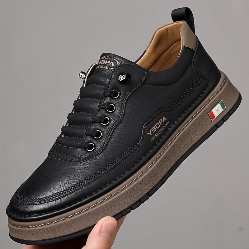 ROUSSEL PARIS | Sneakers en Cuir à la Finition Italienne