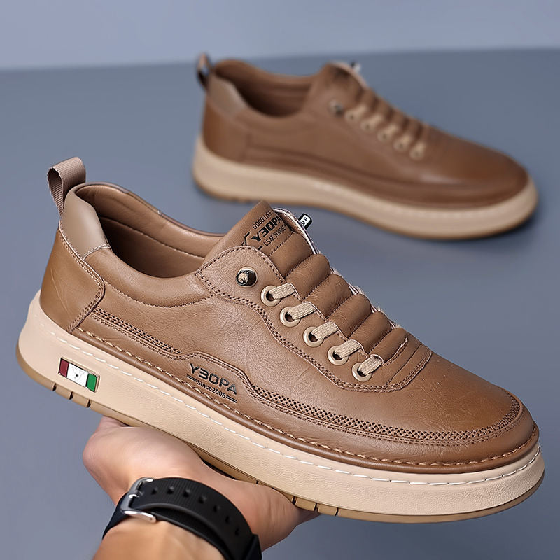 ROUSSEL PARIS | Sneakers en Cuir à la Finition Italienne