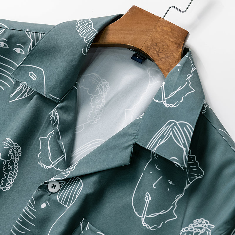 ROUSSEL PARIS | CHEMISE ÉTÉ CUBAINE POUR LES HOMMES