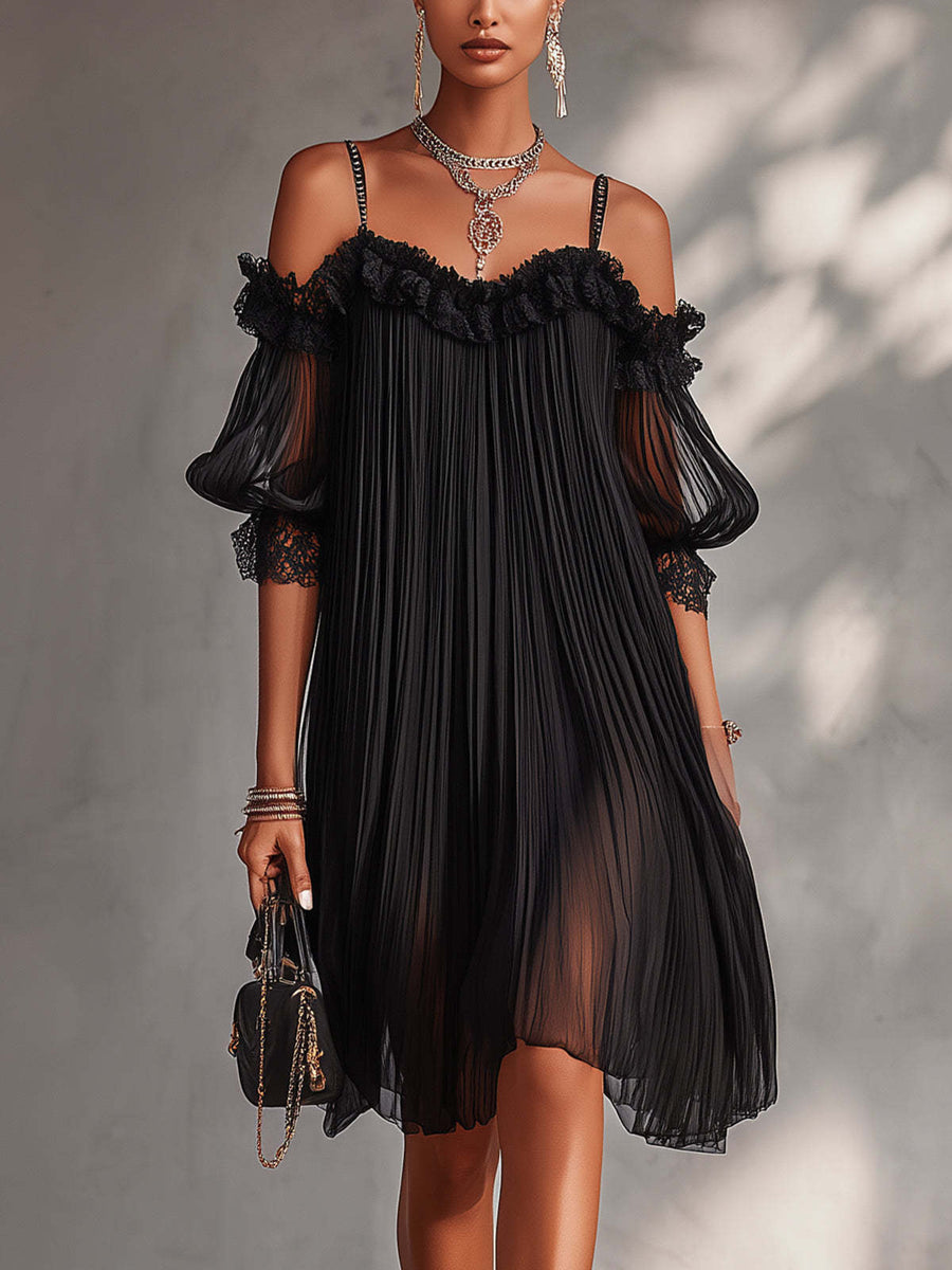 ROUSSEL PARIS | Robe Longue Chiffon Col V