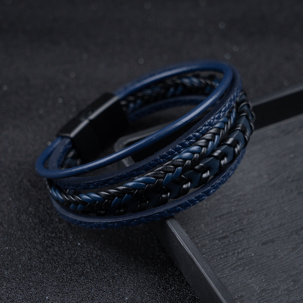 ROUSSEL PARIS | BRACELET HOMME EN CUIR DE LUXE