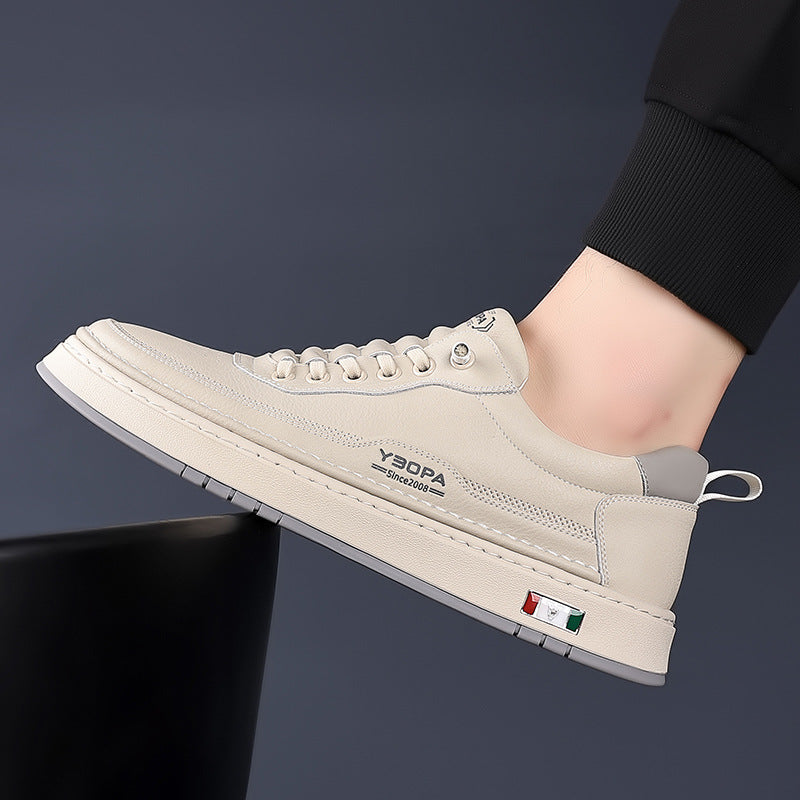 ROUSSEL PARIS | Sneakers en Cuir à la Finition Italienne