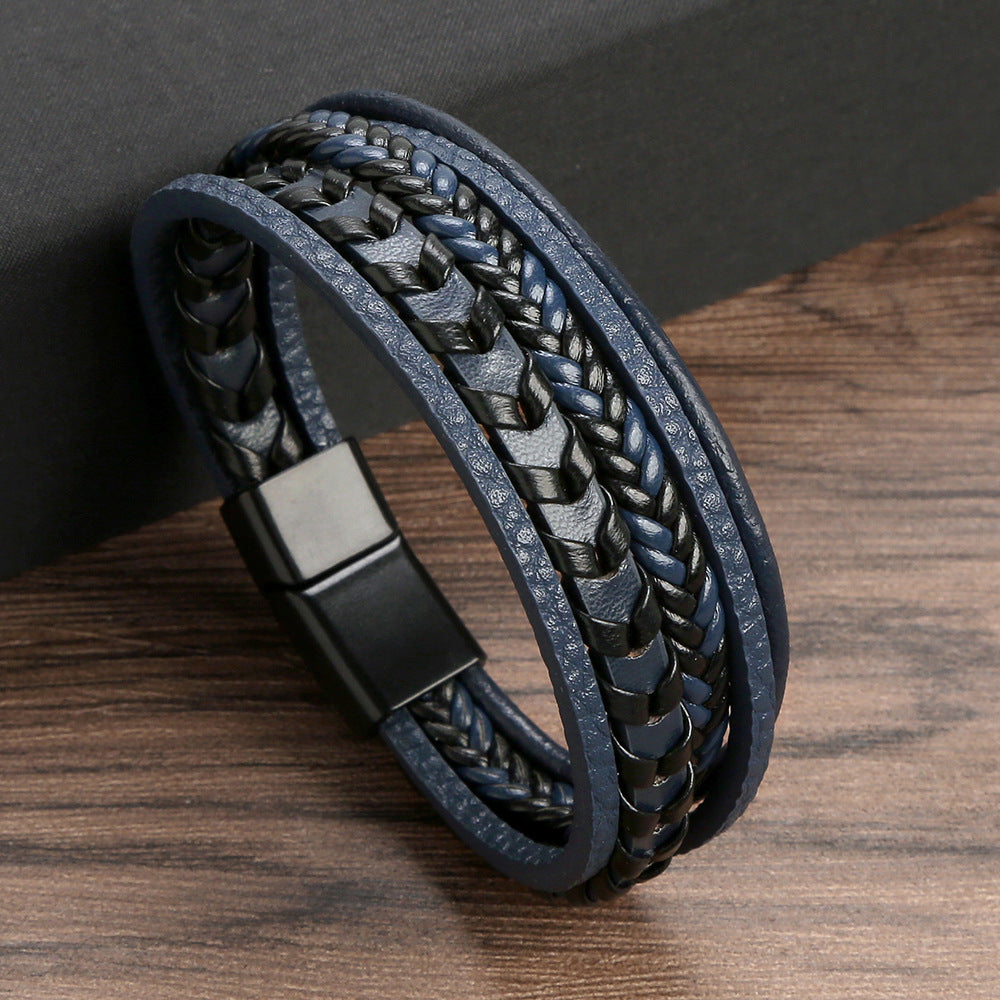 ROUSSEL PARIS | BRACELET HOMME EN CUIR DE LUXE