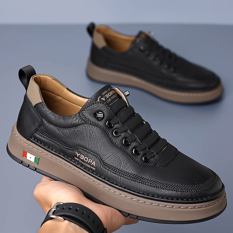 ROUSSEL PARIS | Sneakers en Cuir à la Finition Italienne
