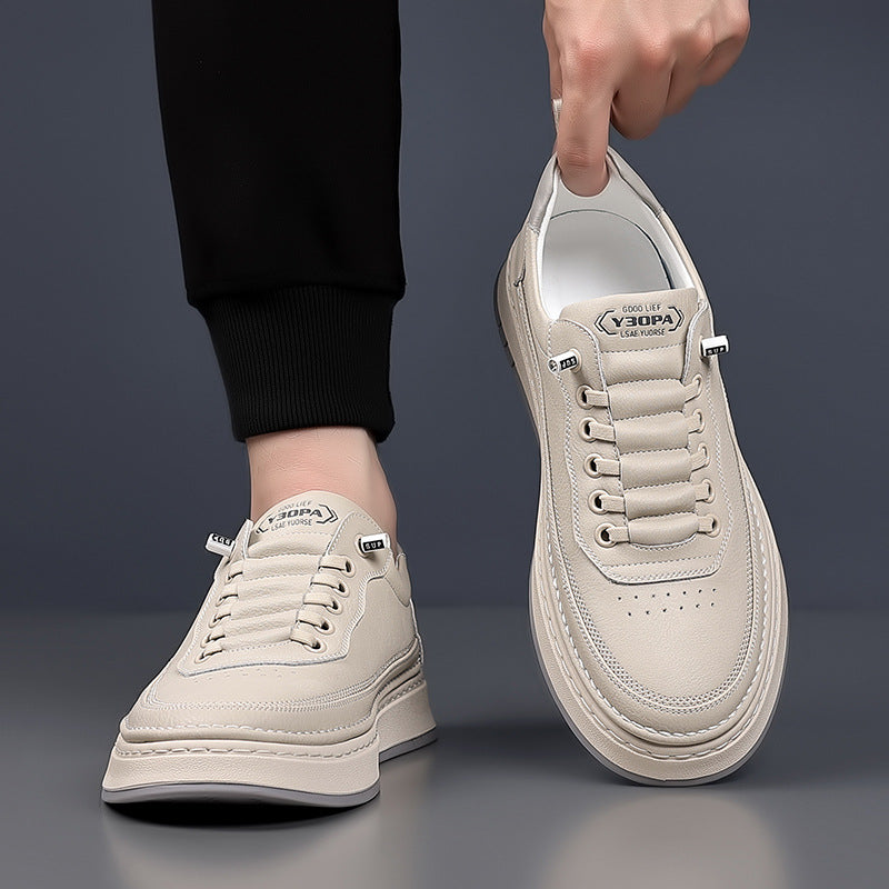 ROUSSEL PARIS | Sneakers en Cuir à la Finition Italienne