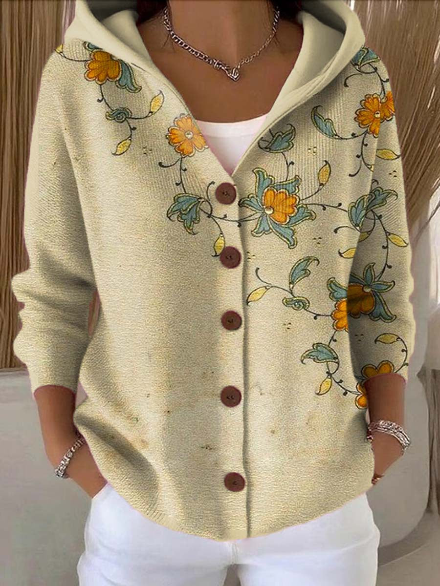 ROUSSEL PARIS | GILET À CAPUCHE PATCHWORK POUR FEMMES