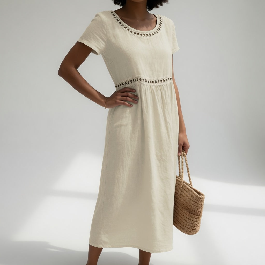 ROUSSEL PARIS | ROBE BRODÉE POUR FEMME
