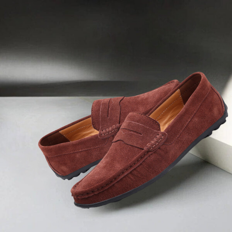 ROUSSEL PARIS | Mocassins en Daim Premium pour Homme (1 Acheté, 1 GRATUIT)