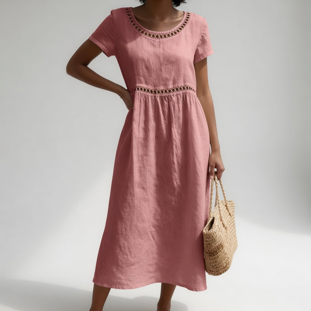ROUSSEL PARIS | ROBE BRODÉE POUR FEMME