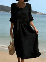 ROUSSEL PARIS | Robe longue effet ventre plat