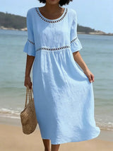 ROUSSEL PARIS | Robe longue effet ventre plat